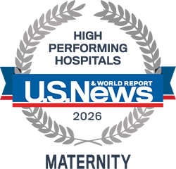 Accreditation awarded by U.S. News to University Health Women's and Children's Hospital