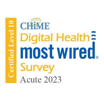 CHIME Level 10 most wired acute 2023