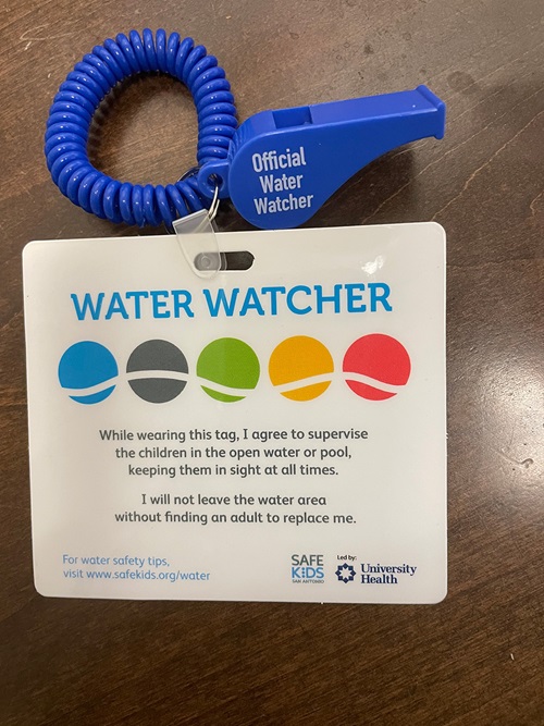 Water Watcher tag